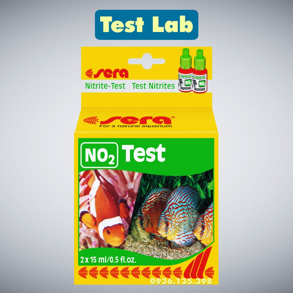 Test NO2 Sera - Kiểm tra Nitrite trong nước【BÁN SỈ】© Sera