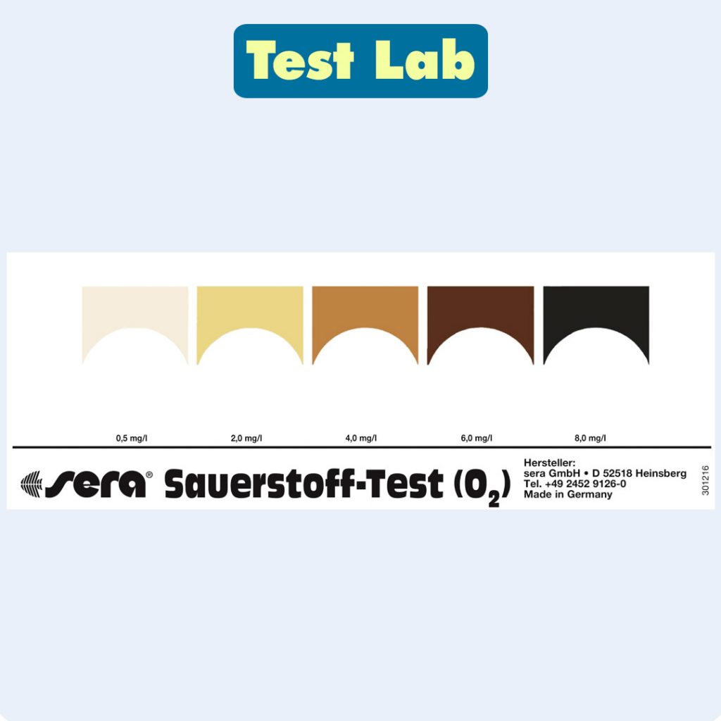 Bảng so màu Test Oxy